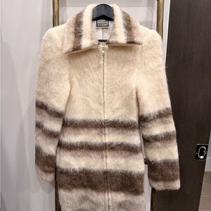 NWOT & Vintage! Icelandic Wool Striped Jacket